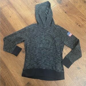 Under Armour USA united states of American women’s hoodie small flag